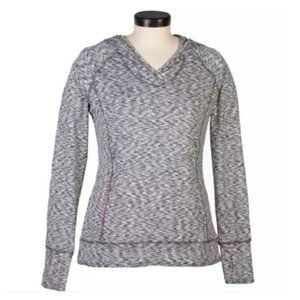 Tangerine Space Dye Pullover Tunic in Grey